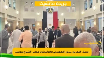 رسميًا.. المصريون يبدأون التصويت في إعادة انتخابات مجلس الشيوخ بنيوزيلندا 1